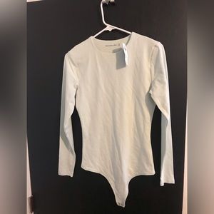 Abercrombie & Fitch long sleeve cotton body suit